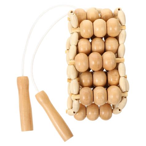 EXCEART Back Massage Muscle Roller Wooden Therapy Massage Tools Trigger