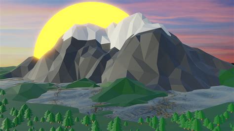 I made a Low-Poly Landscape! - Creations Feedback - Developer Forum