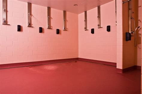 The Many Manifestations Of The Color Pink Locker Room Shower Locker Room Bathroom Interior
