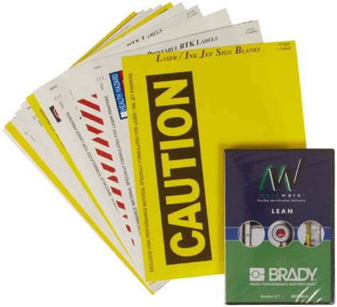 Buy Brady L Markware Visual Equipment Controls Hazardous Material