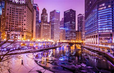 Chicago Winter Wallpapers Wallpaper Cave