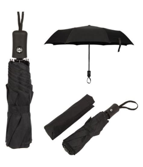 Elegancio Black 3 Fold Umbrella Buy Online Rs Snapdeal