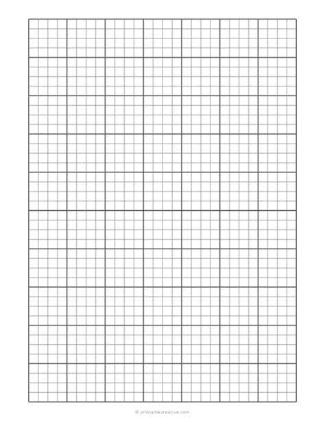 Printable 1 4 Inch Graph Paper