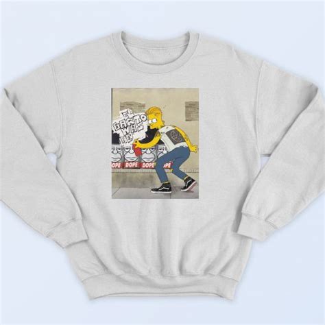 Bart Simpson El Barto Sweatshirt On Sale