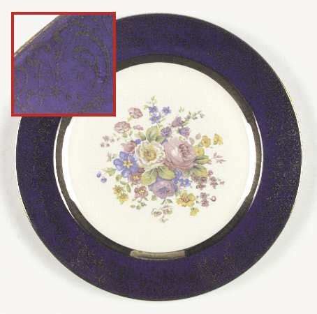 See more ideas about floral pattern, pattern, floral. Aristocrat Cobalt Blue (Floral Center) by Salem | Cobalt ...