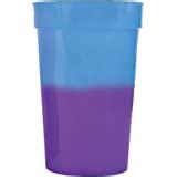 Amazon Com Oz Color Changing Stadium Cup Durable Plastic Cups Bpa