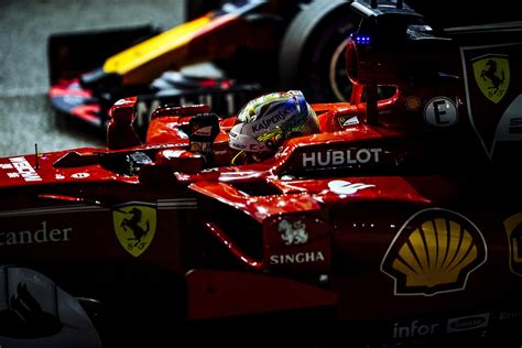 2017 Singapore Grand Prix Sebastian Vettel Ferrari Sf70h 4000x2667