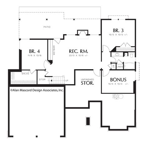 Note that we can modify any of our designs to be a. Craftsman House Plan 1201J The Dawson: 2964 Sqft, 4 Beds ...