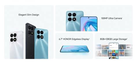 Honor X8a Unveiled With 100mp Cameras Helio G88 And Big Display