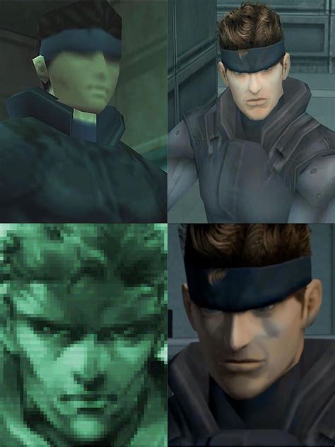 Anyone Else Feel Like Mgs1twin Snakes Had A Different Look Of Young