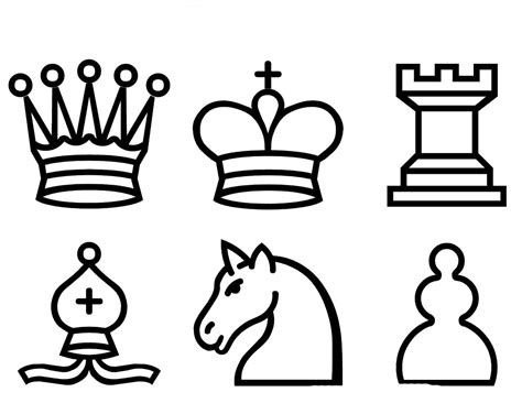 Peças De Xadrez Desenho