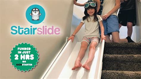 Stairslide Kickstarter Campaign Video Stairslide Is A Patent Pending