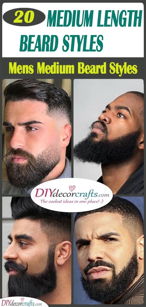 Medium Length Beard Styles Mens Medium Beard Styles Diy Deco