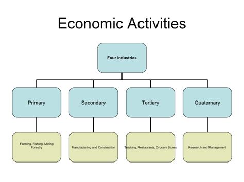 Economic activity is a set of actions that produce, trade, sell or distribute goods or services with the involvement of monetary transactions. Chapter 3 Section 2