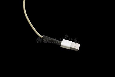 Old Usb Plug Cable Stock Image Image Of Danger Closeup 107152745