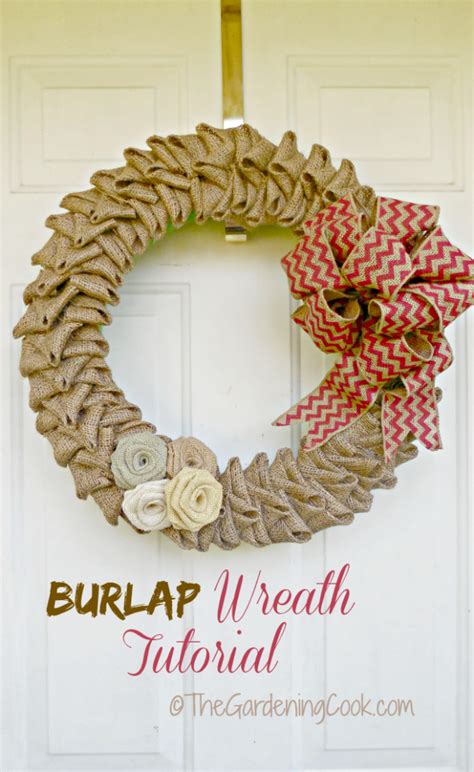 This week i'll be featuring everything home decor! Burlap Wreath Tutorial - DIY Home Decor Project