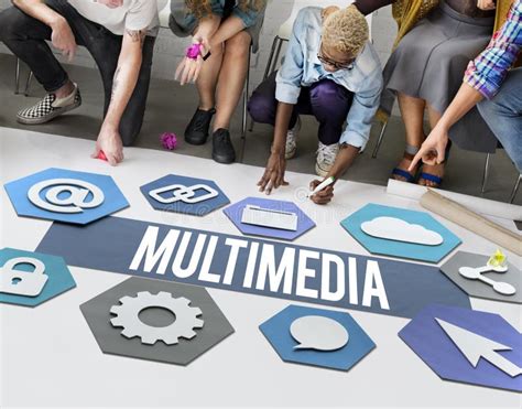 Multimedia Modern Technology Graphic Concept Stock Photo Image Of