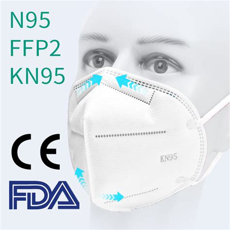 N95 Ffp2 Kn95 Bfe95 Disposable Mask