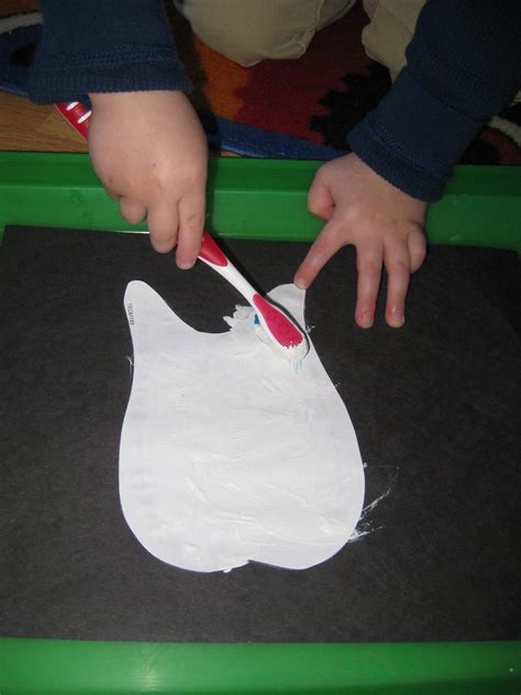 National Dental Month..."brushing" our teeth!! | Dental health crafts