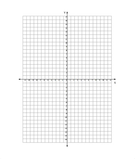 FREE Numbered Graph Paper Templates In PDF