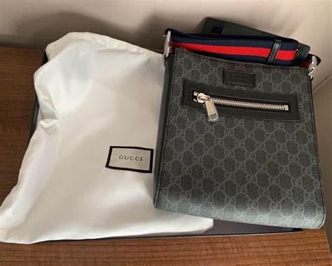 Gucci Grey Leather Handbags