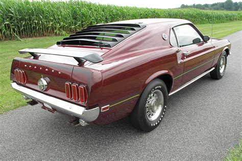 1973 mustang fastback mach 1; 1969 FORD MUSTANG MACH 1 FASTBACK - 81008