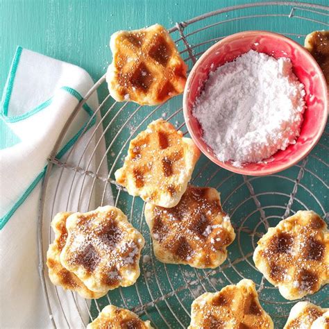 Dutch Waffle Cookies Recipe How To Make It Taste Of Home