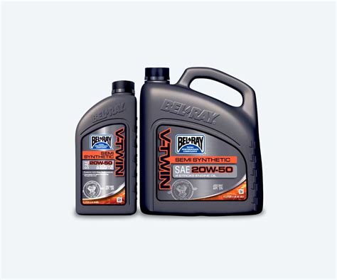 V Twin Semi Synthetic Engine Oil Bel Ray
