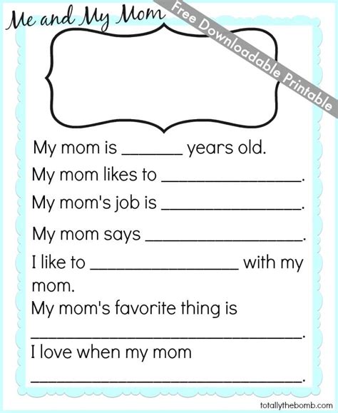 If your mom loves word puzzles, a fun gift idea would be to print a number of different word puzzles (anagrams, crosswords, word searches, etc) in black and white. Free Mother's Day Printable