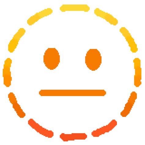 Pixilart Dotted Line Face Emoji By Fandomqueen
