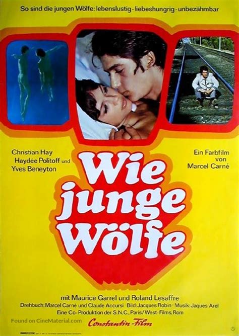 les jeunes loups 1968 german movie poster