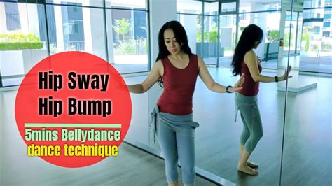 Hip Sway Hip Bump Techniques 5mins Bellydance Learn How To Belly Dance Tutorial Belly