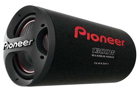 Pioneer Ts Wx306t Bass Reflex Sub With Tube Enclosure Box 1300w Audio