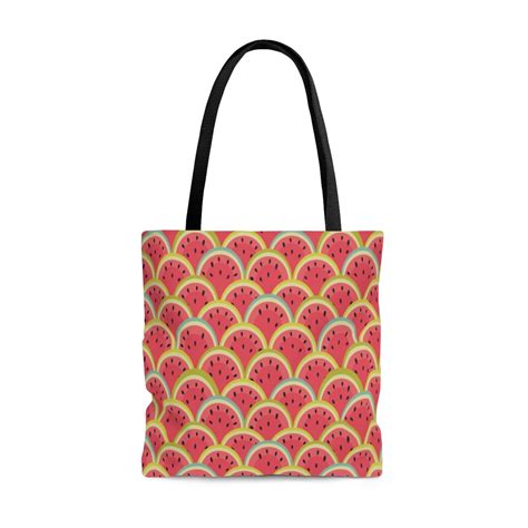 Watermelon Tote Bag Canvas Bags Women Tote Bag Canvas Tote Etsy