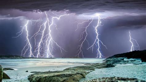 Striking Scenes Storm Chasing Photographer Craig Eccles Captures Incredible Lightning Shots