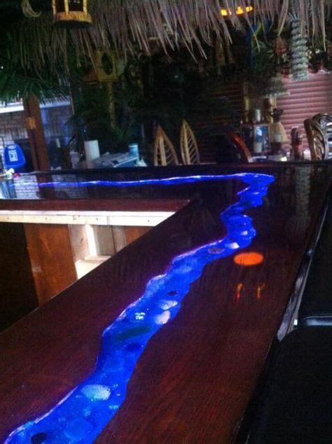 Check out our concrete bar top selection for the very best in unique or custom, handmade pieces from our kitchen & dining tables shops. A River Runs Through It...My bar top | Diy outdoor bar ...
