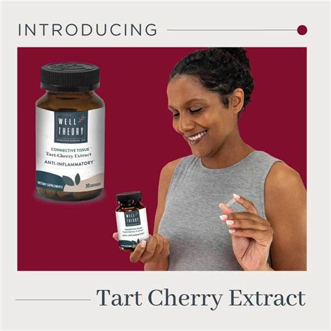 Tart Cherry Extract Daily Recovery The Well Theory