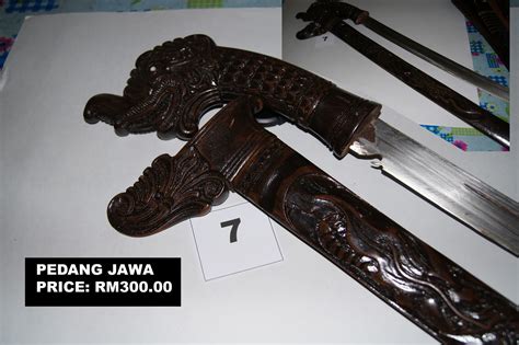 senjata melayu: senjata melayu untuk dijual