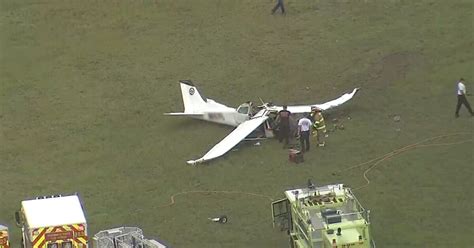 1 Killed 2 Injured After Small Plane Crashes In Broward County