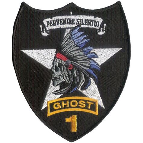 2 Infantry Div 1st Stryker Brigade Ghost Embroidered Patch And Tab