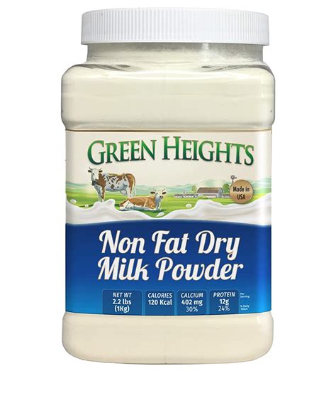 Non Fat Dry Milk Powder 22 Pounds Jar 18 Servings