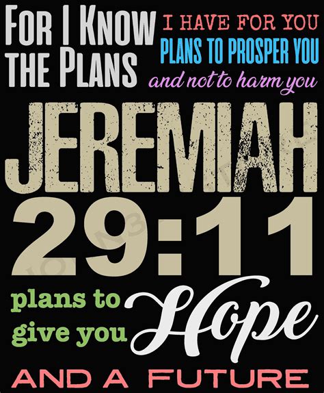 Jeremiah 2911 Jeremiah 29 11 Jeremiah 2911 Christian Png Etsy