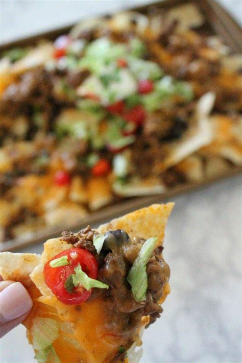 Sheet Pan Nachos Recipe With Homemade Taco Seasoning