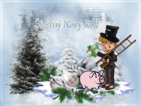 V českém jazyce můžeme napsat nový rok, ale i nový rok. Majka52: Šťastný Nový Rok :)