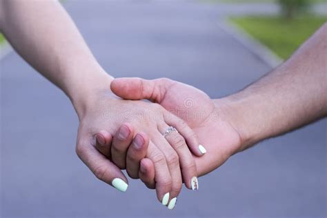 close up of couple in love holding each other hands stock image image of concept couple
