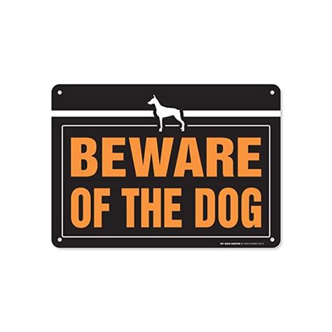 Buy Beware Of The Dog Laminated Warning Sign Avoid Dog Bites 10 X