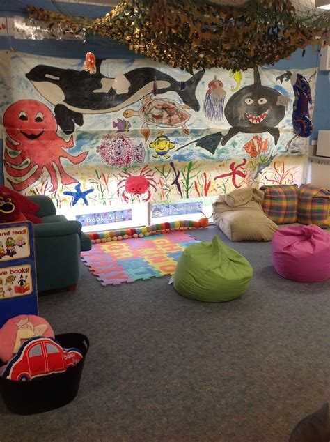 Are you planning an ocean theme this year and need some last minute inspirati. Classroom - under the sea theme | Classroom themes, Under ...