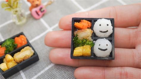 Miniature Japanese Lunch Box Chicken Bento Recipe Asmr Cooking Mini