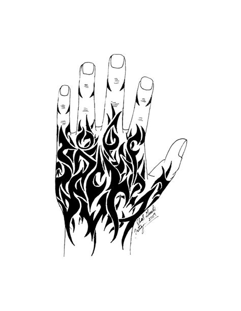 Hand Tattoo By Forfavorites On Deviantart