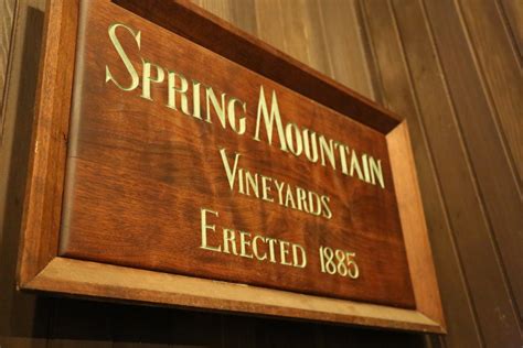 Spring Mountain Vineyard The Napa Wine Project